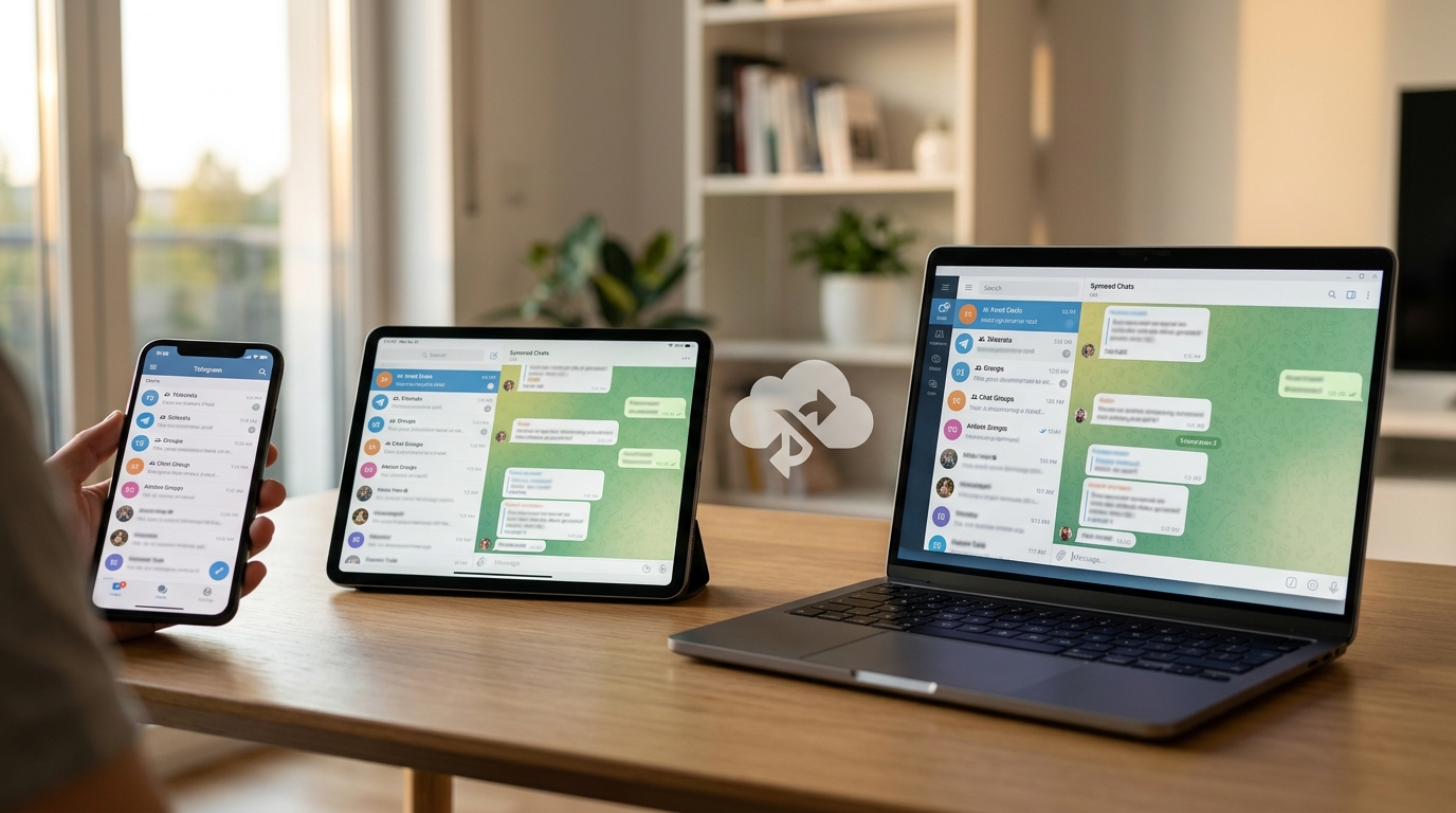 Telegram 是什么 跨平台云端即时通讯 App 界面