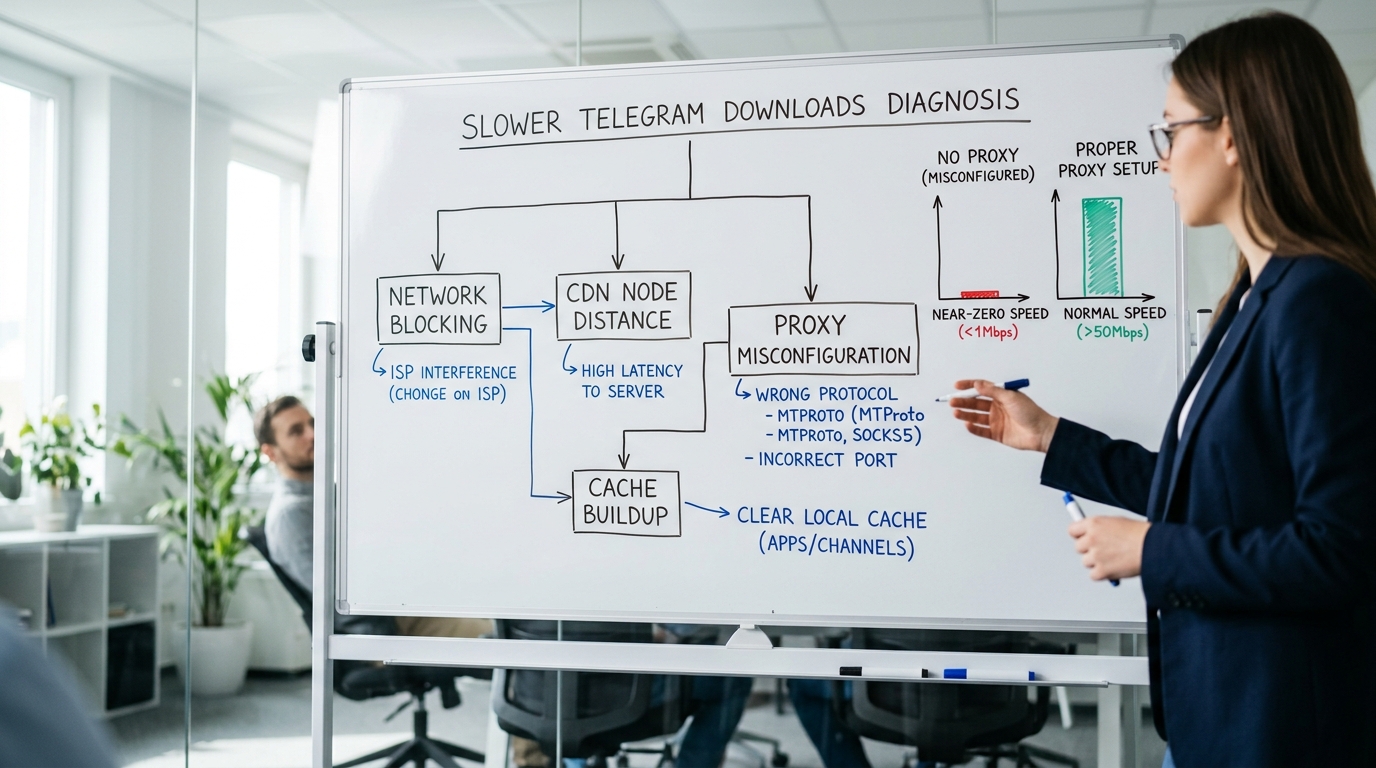 telegram下载慢的四大原因对比图