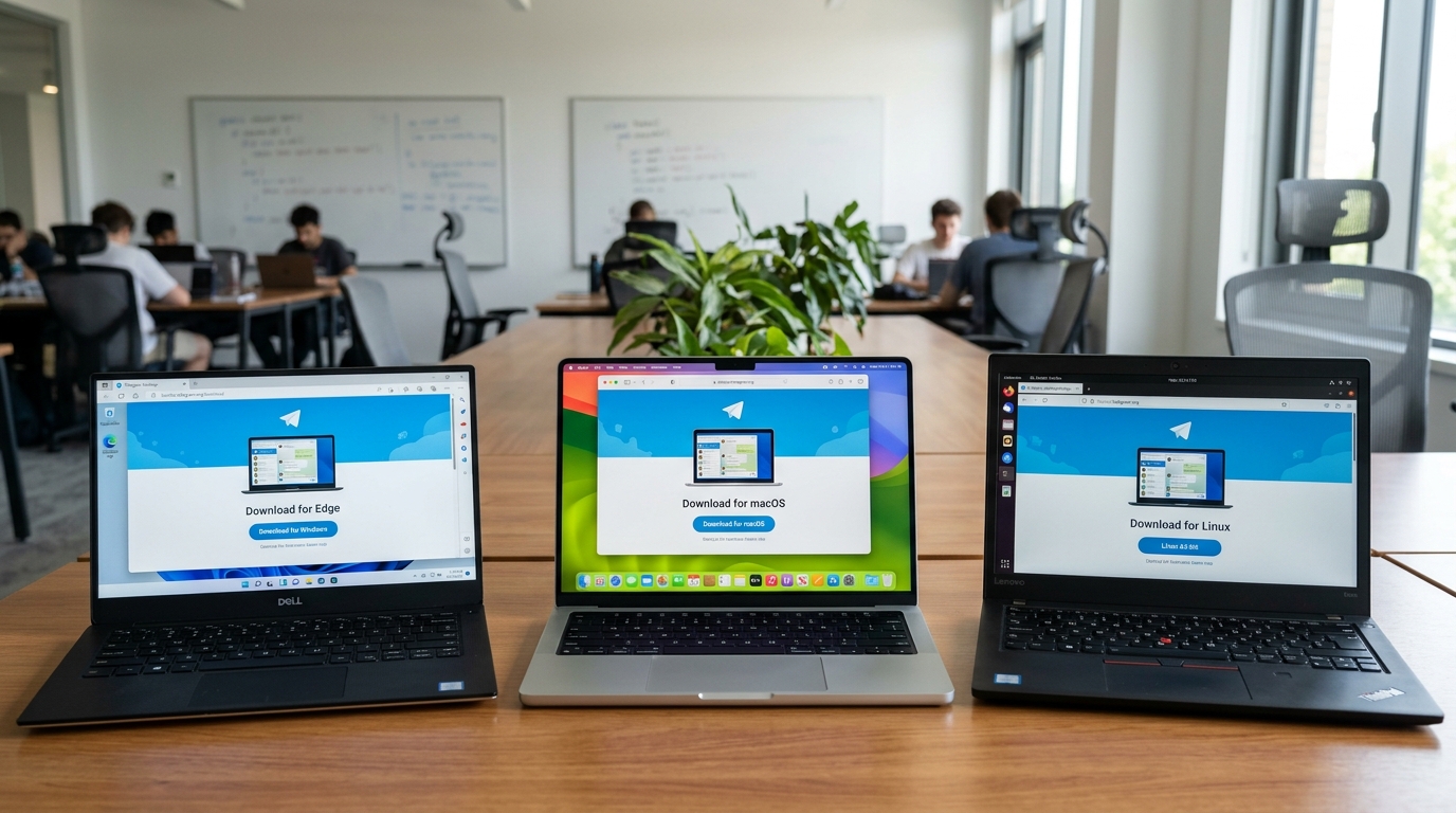 telegram下载 Windows macOS Linux 桌面版官方来源对比